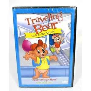 Traveling Bear Goes to the Airport Appreciating Others Read Along 2008 DVD New